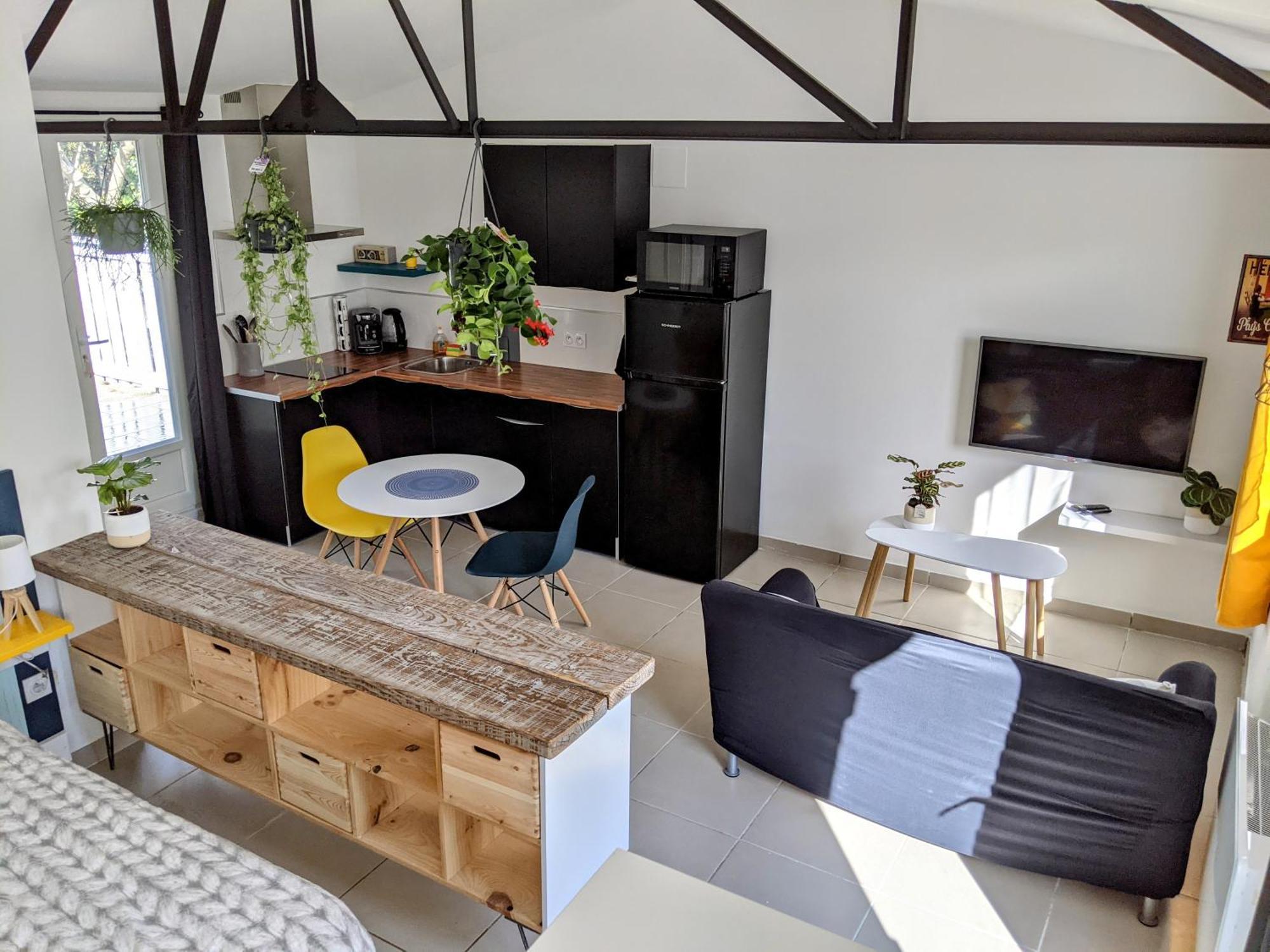 Studio Independant Tout Equipe Au Calme Saint-Jean-Pla-de-Corts Екстериор снимка